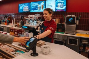 Hospitality payment solutions at Costa Coffee